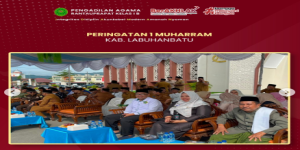 Ketua Pengadilan Agama Rantauprapat Hadiri Peringatan 1 Muharram Kab. Labuhanbatu