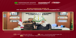 Kunjungan Kerja ke Kejaksaan Negeri Labuhanbatu, Perkuat Sinergi Menuju Penandatanganan MoU