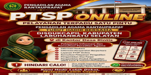 PTSP Online PA Rantauprapat Turut Hadir Bersama Disdukcapil Kabupaten Labuhanbatu Selatan di Desa Rintis