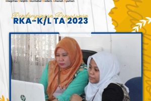 Tim Keuangan Ikuti Pendampingan Penyusunan RKA-K/L Tahun Anggaran 2023
