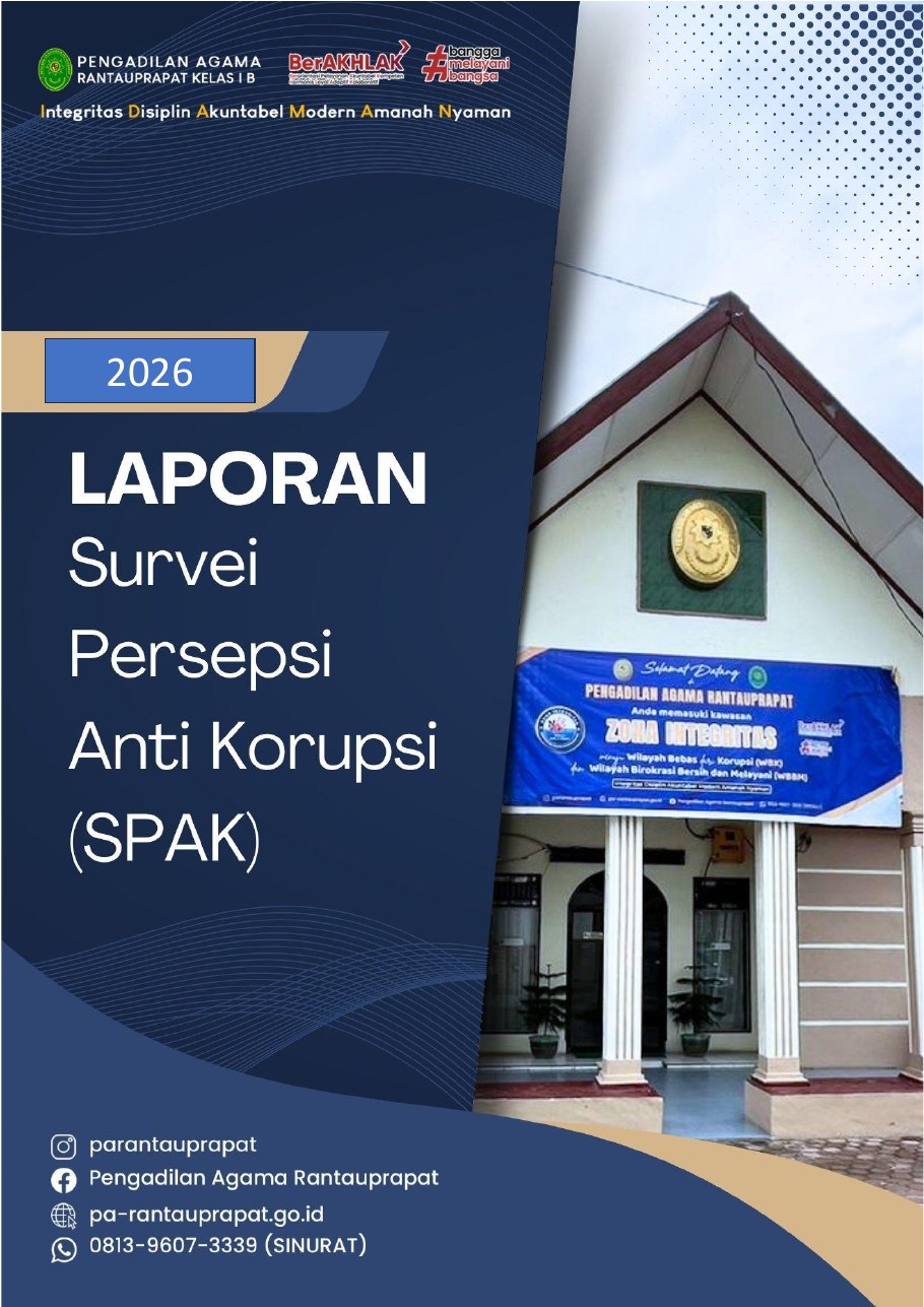 Cover SPAK Triwulan I Tahun 2026